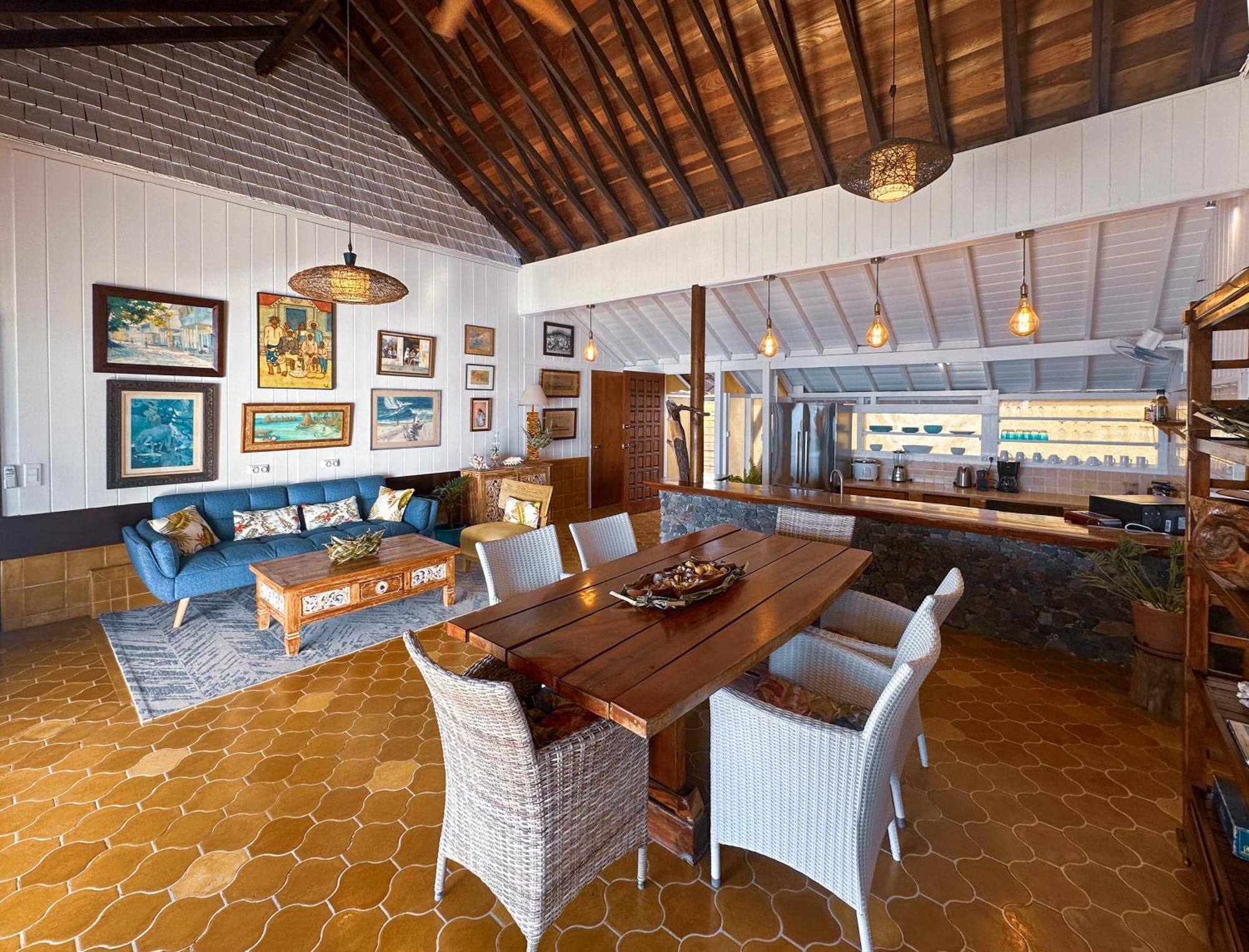 Вилла Chez Jay Moorea Beach House Махарепа Экстерьер фото