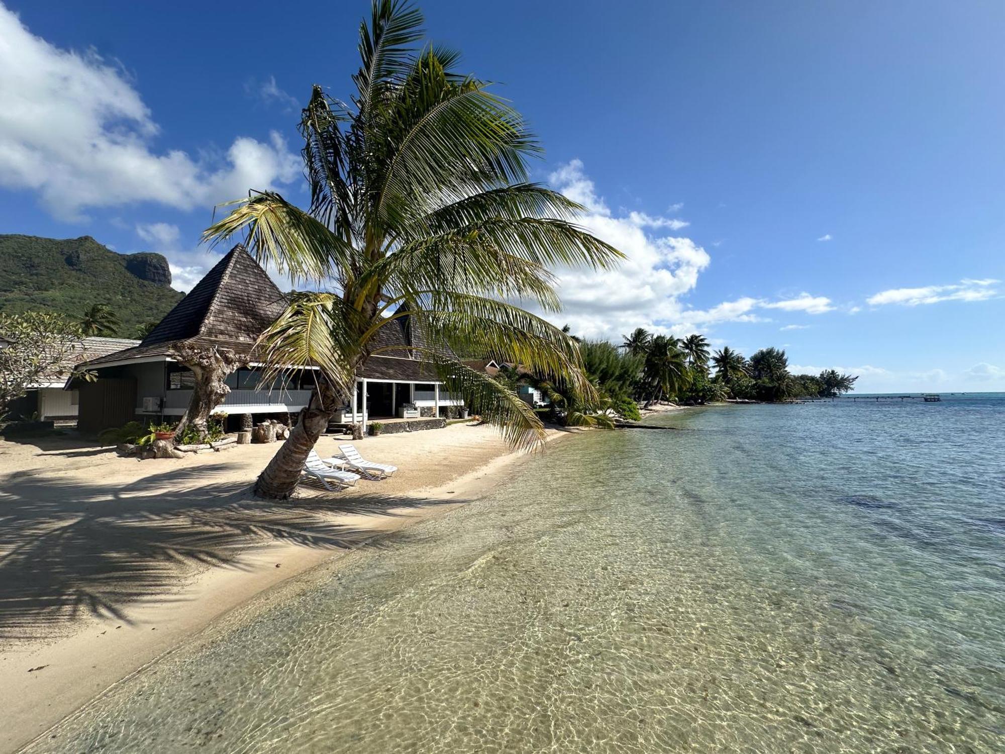 Вилла Chez Jay Moorea Beach House Махарепа Экстерьер фото
